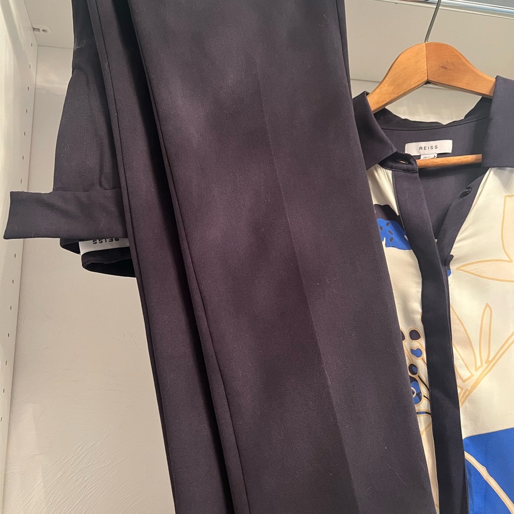Reiss Navy Pants
